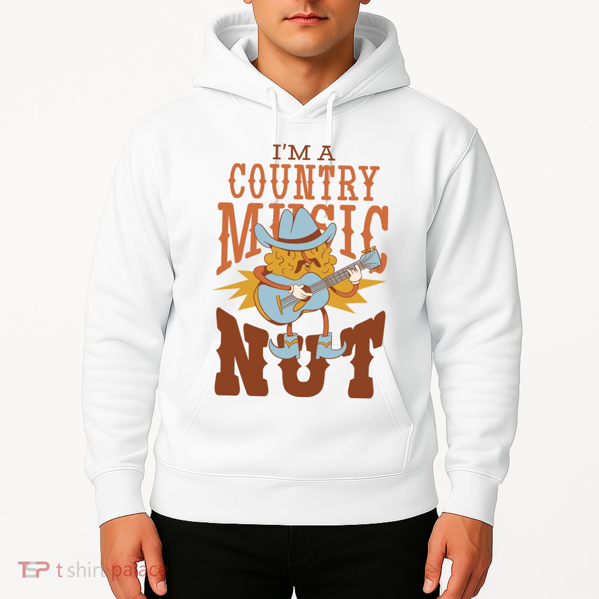 I'm A Country Music Nut Funny Hoodie