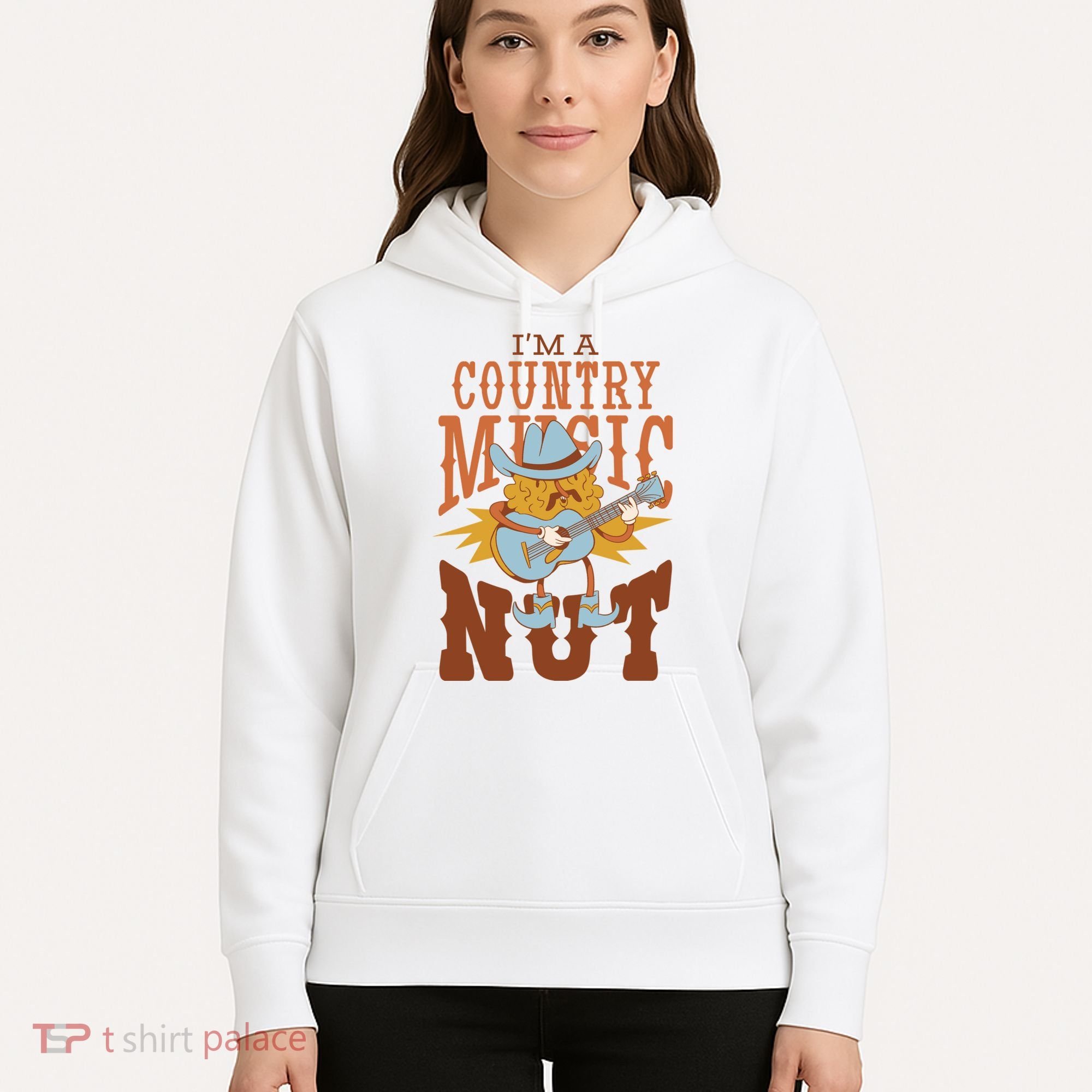 I'm A Country Music Nut Funny Hoodie