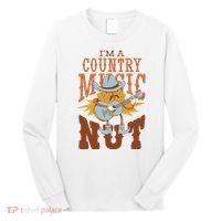 I'm A Country Music Nut Funny Long Sleeve Shirt thumb 0