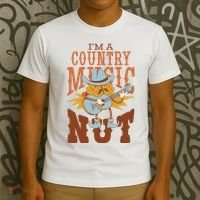 I'm A Country Music Nut Funny T-Shirt thumb 3