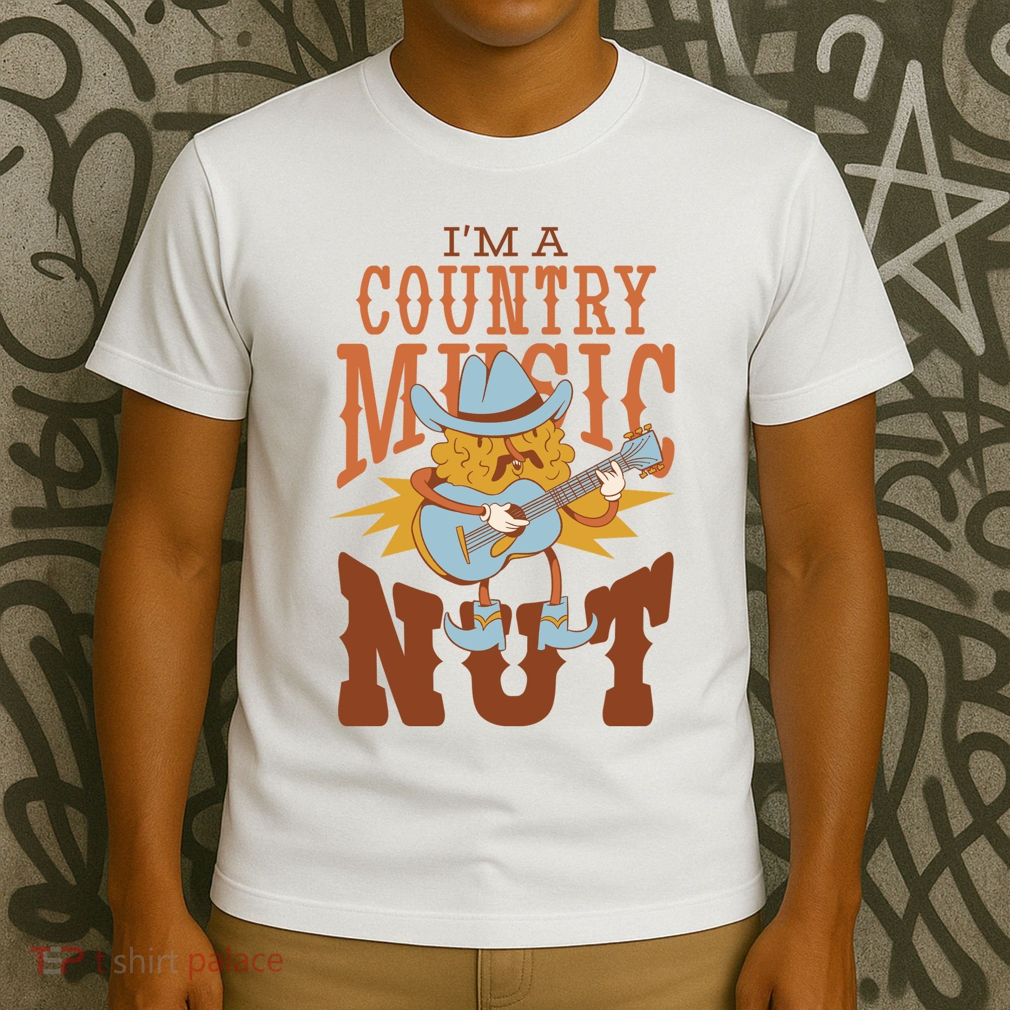 I'm A Country Music Nut Funny T-Shirt