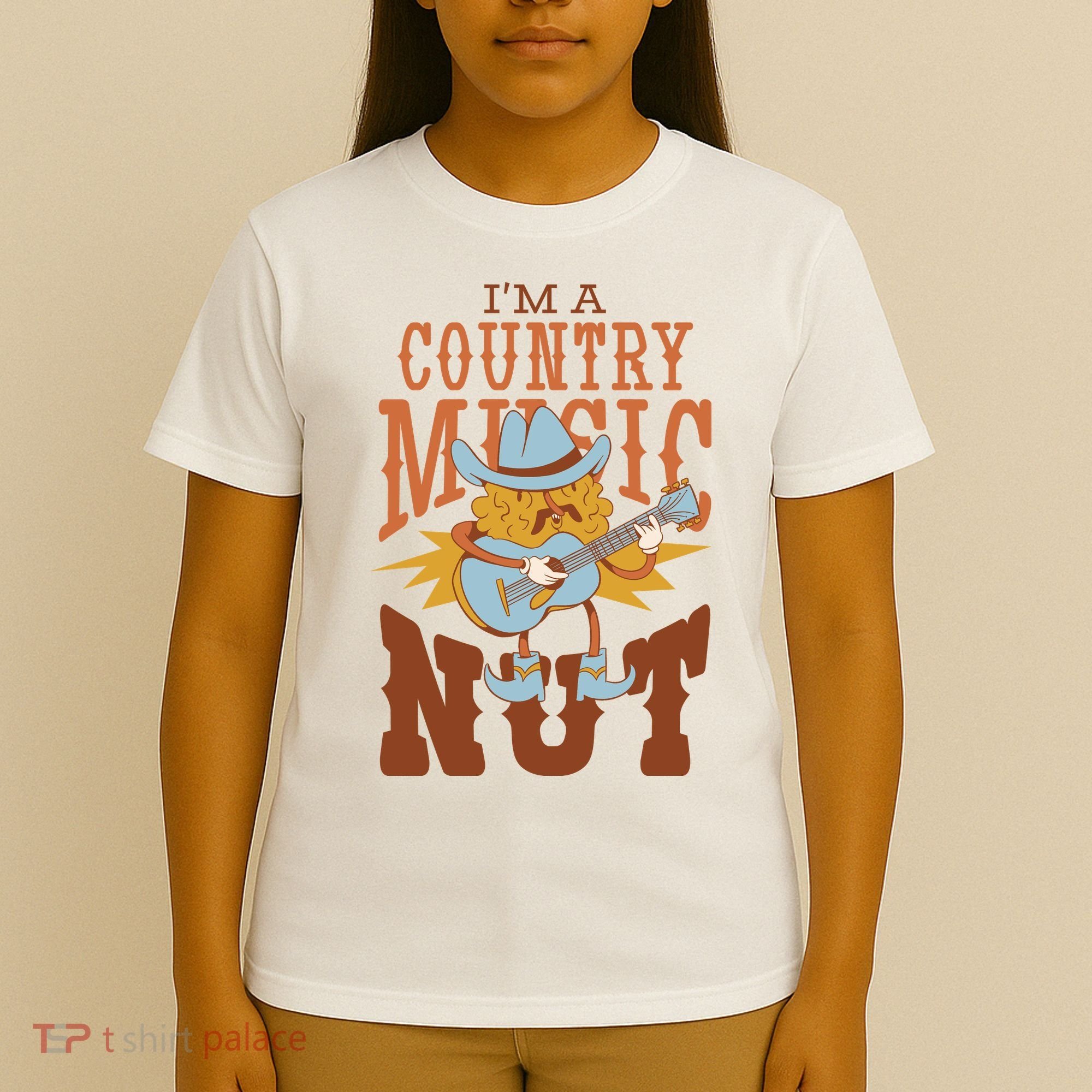 I'm A Country Music Nut Funny T-Shirt