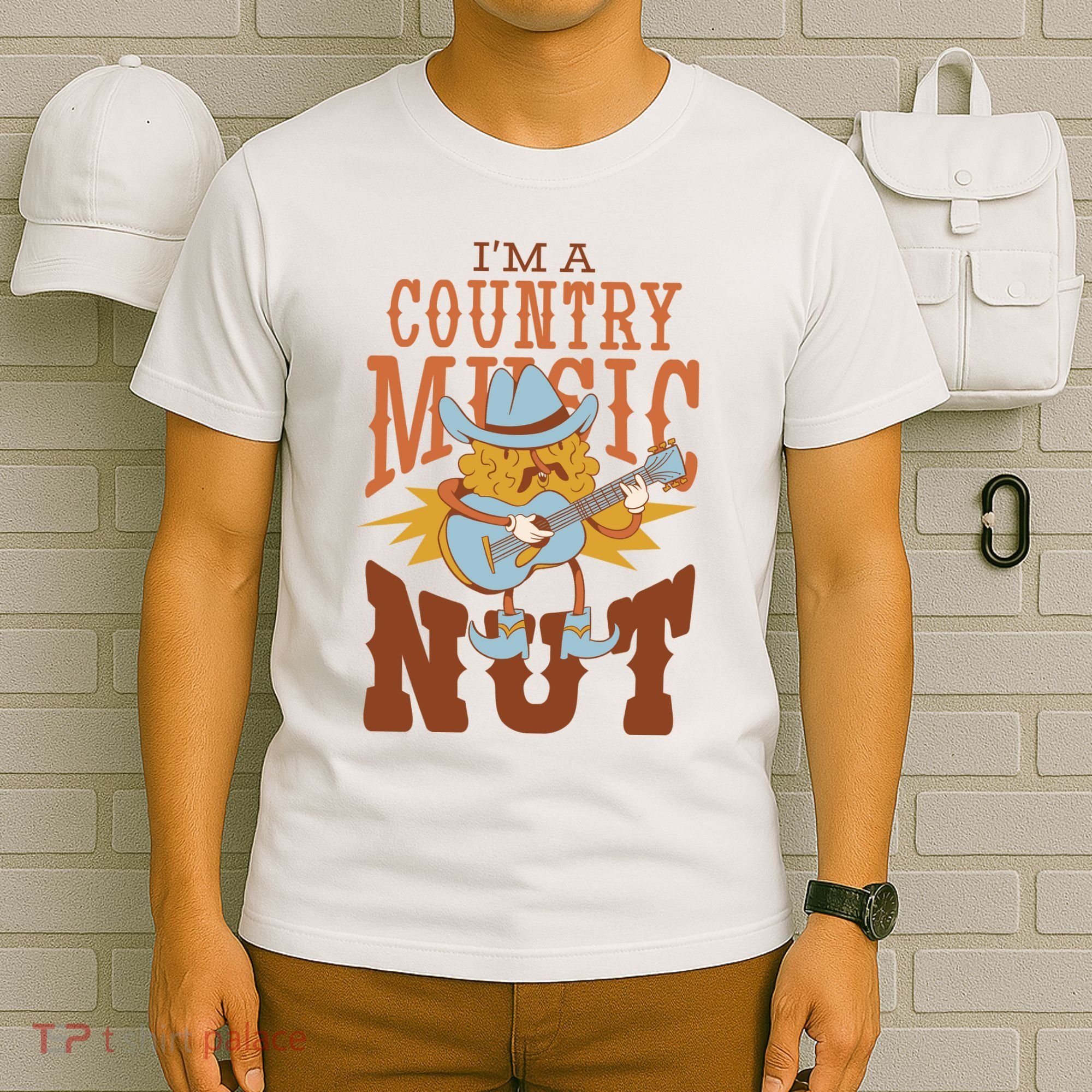 I'm A Country Music Nut Funny T-Shirt
