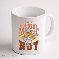 I'm A Country Music Nut Funny Coffee Mug thumb 1