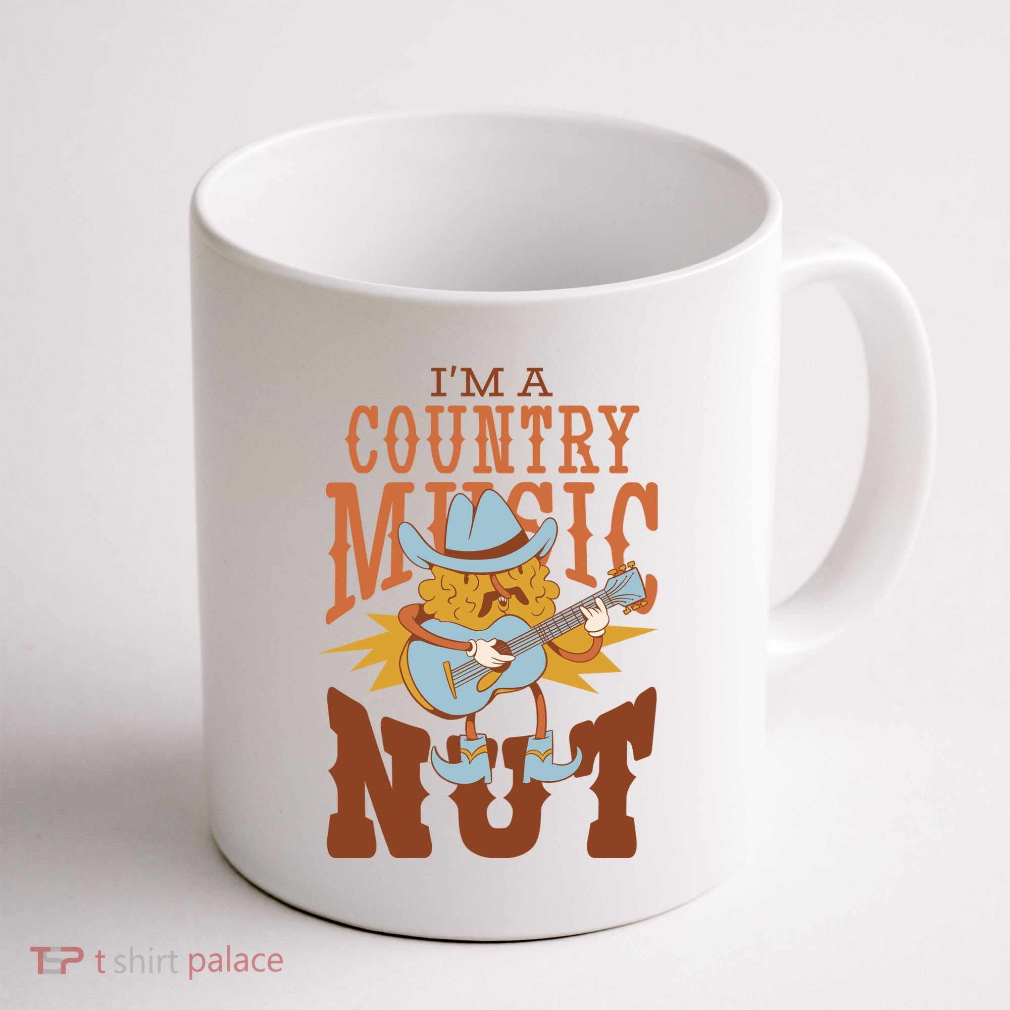 I'm A Country Music Nut Funny Coffee Mug