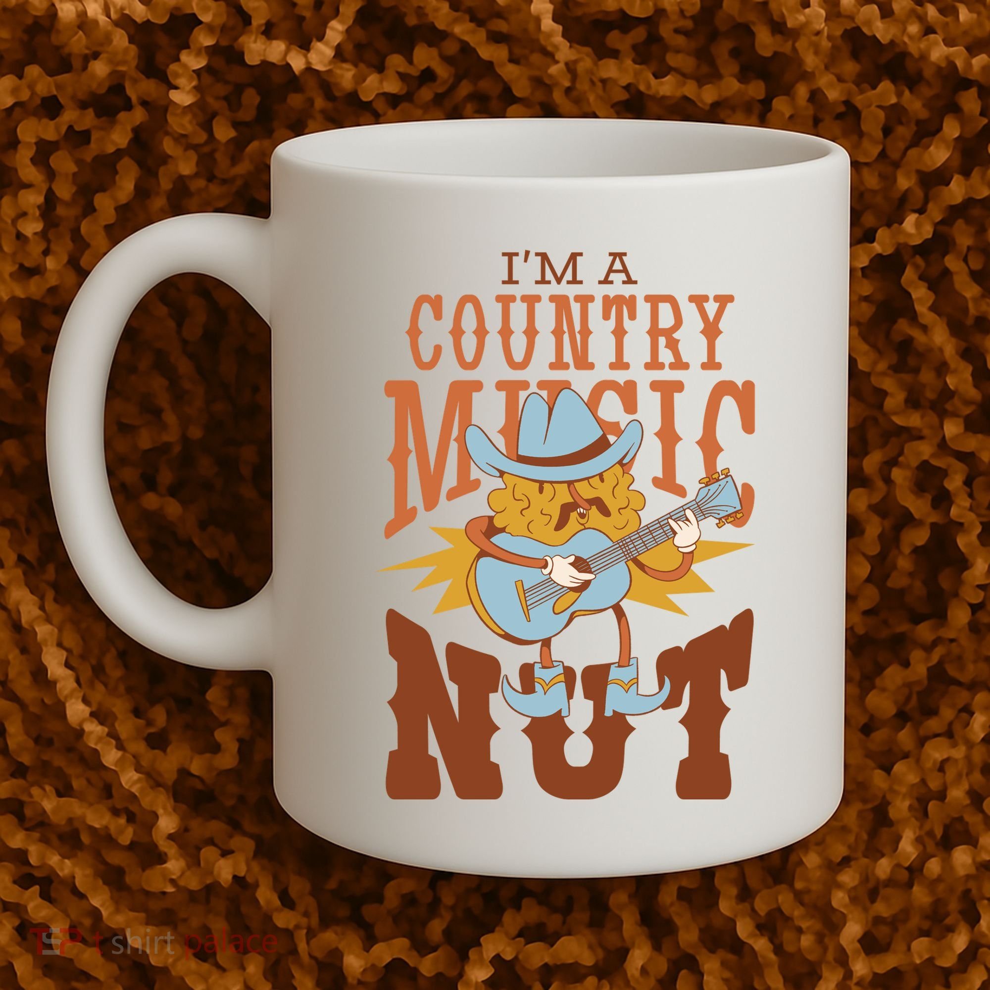 I'm A Country Music Nut Funny Coffee Mug