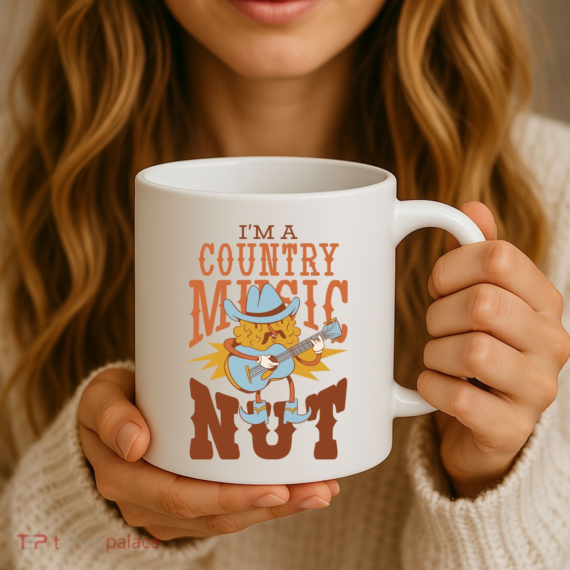 I'm A Country Music Nut Funny Coffee Mug
