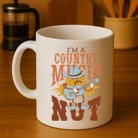 I'm A Country Music Nut Funny Coffee Mug thumb 4
