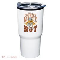 I'm A Country Music Nut Funny Tumbler thumb 0