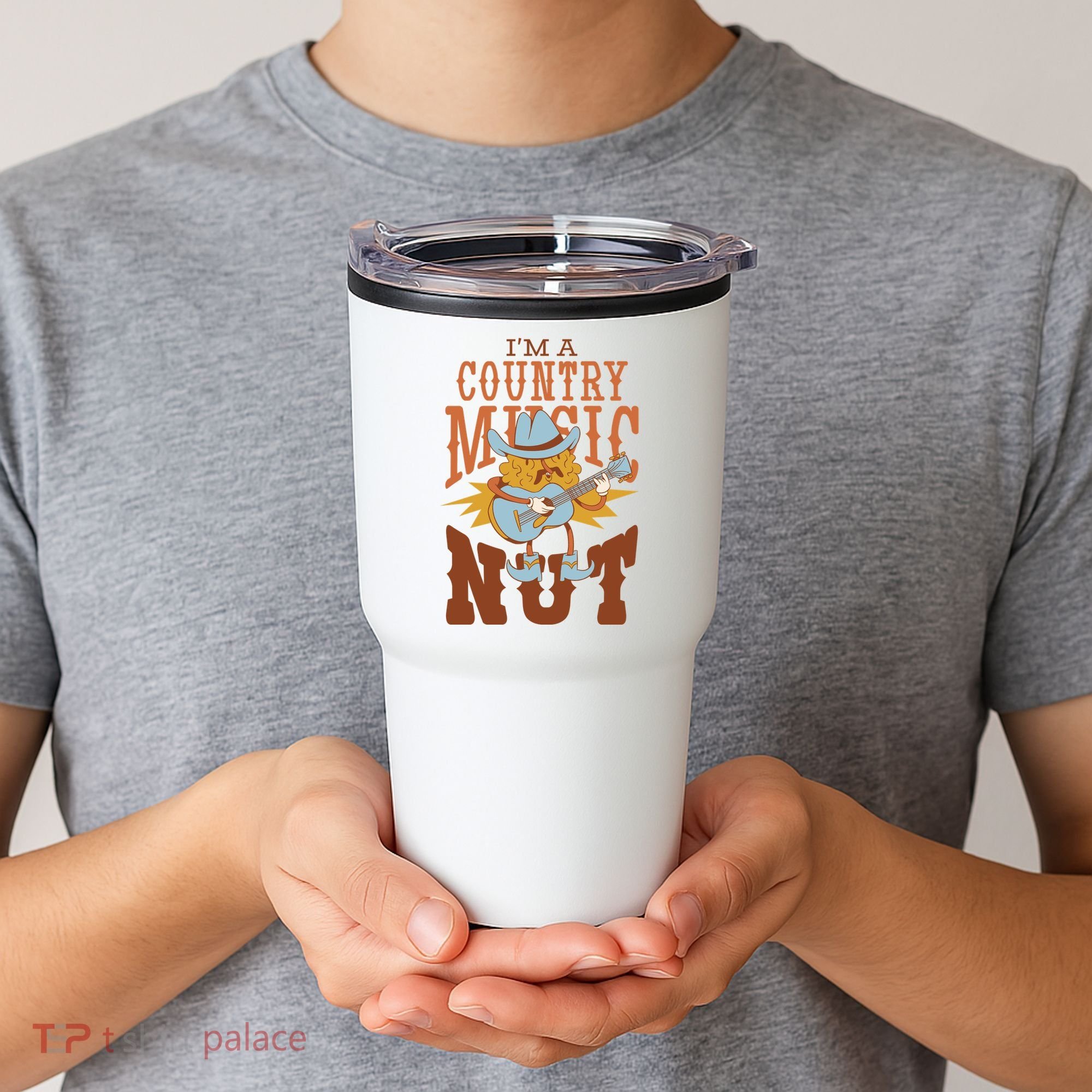 I'm A Country Music Nut Funny Tumbler