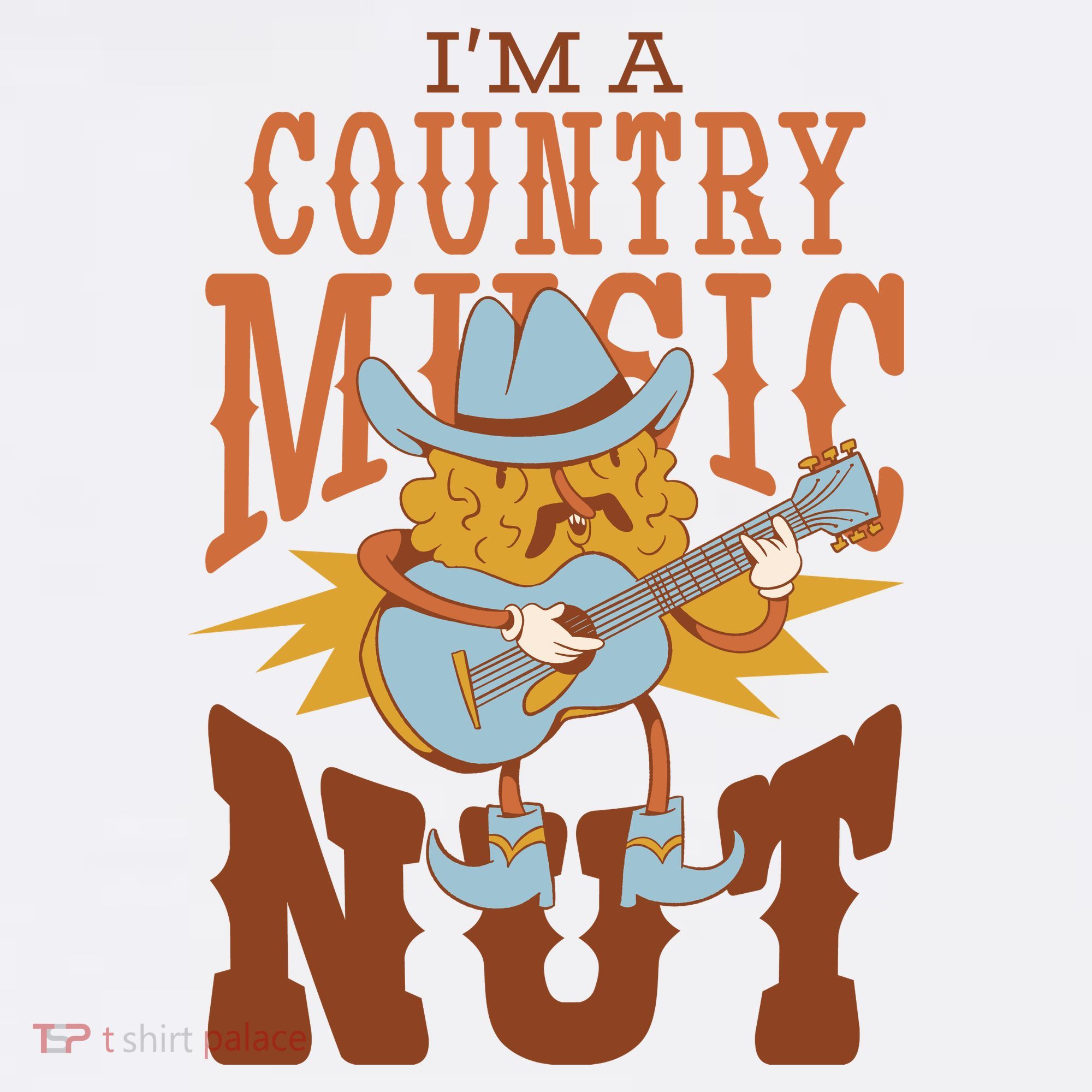 I'm A Country Music Nut Funny Mousepad