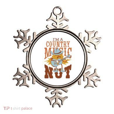 I'm A Country Music Nut Funny Ornament