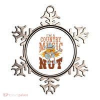 I'm A Country Music Nut Funny Ornament thumb 0