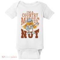 I'm A Country Music Nut Funny Baby Bodysuit thumb 0