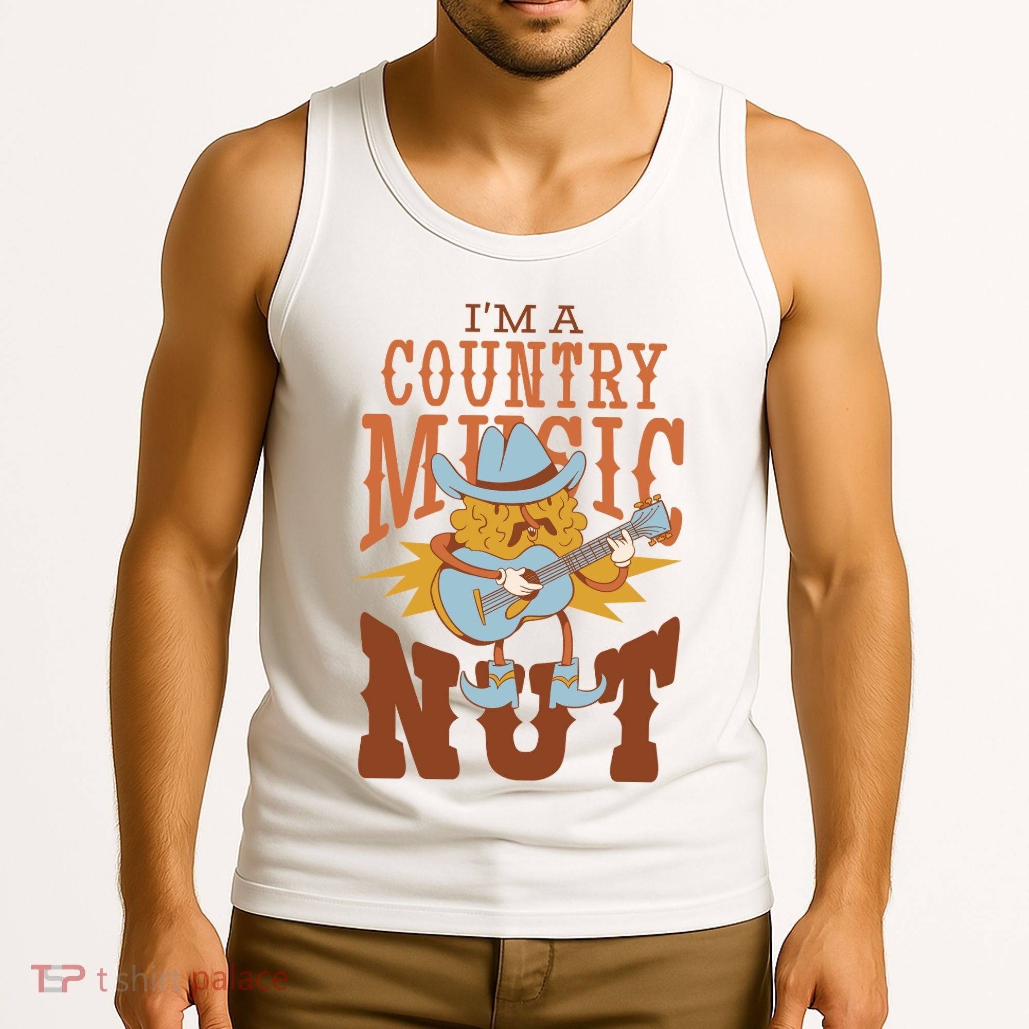 I'm A Country Music Nut Funny Tank Top