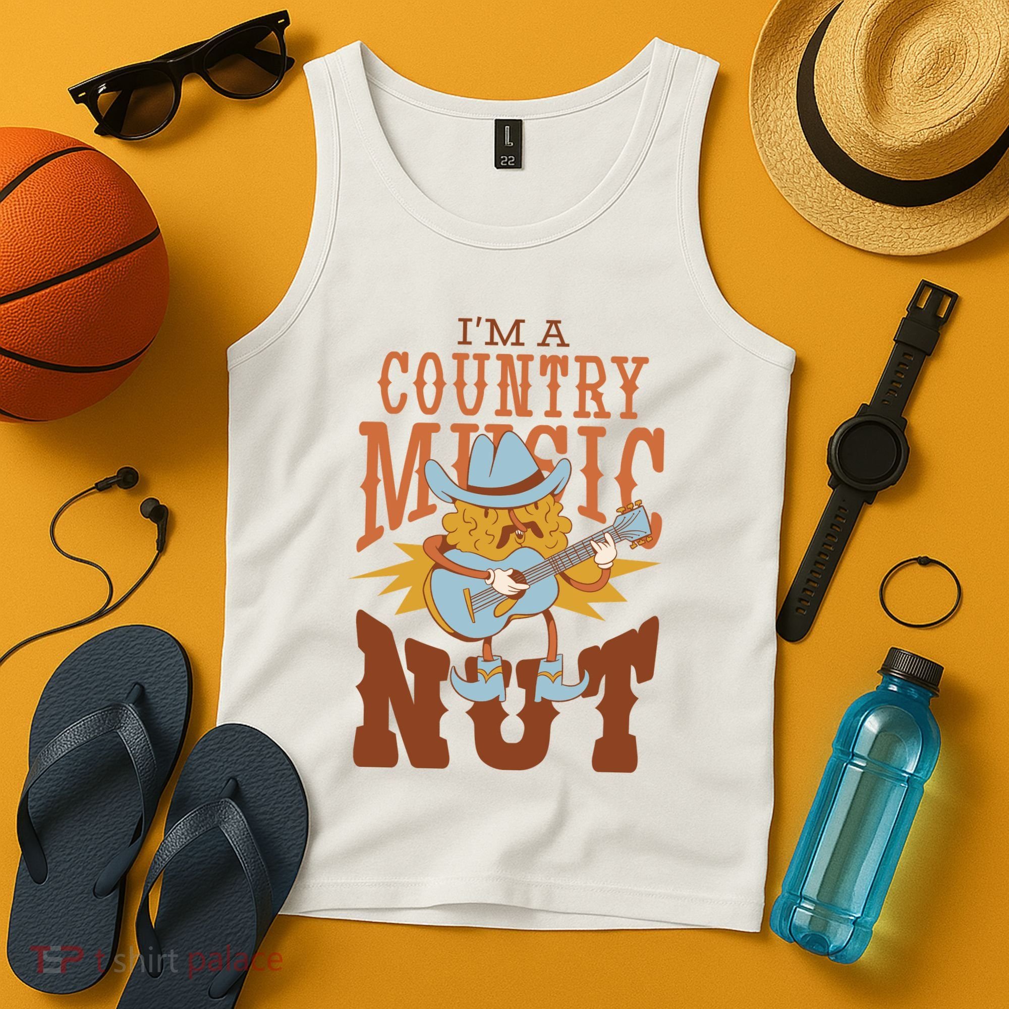 I'm A Country Music Nut Funny Tank Top