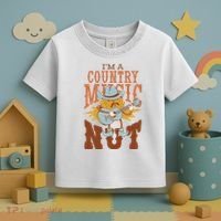 I'm A Country Music Nut Funny Toddler T-Shirt thumb 3