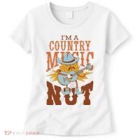 I'm A Country Music Nut Funny Women's T-Shirt thumb 0