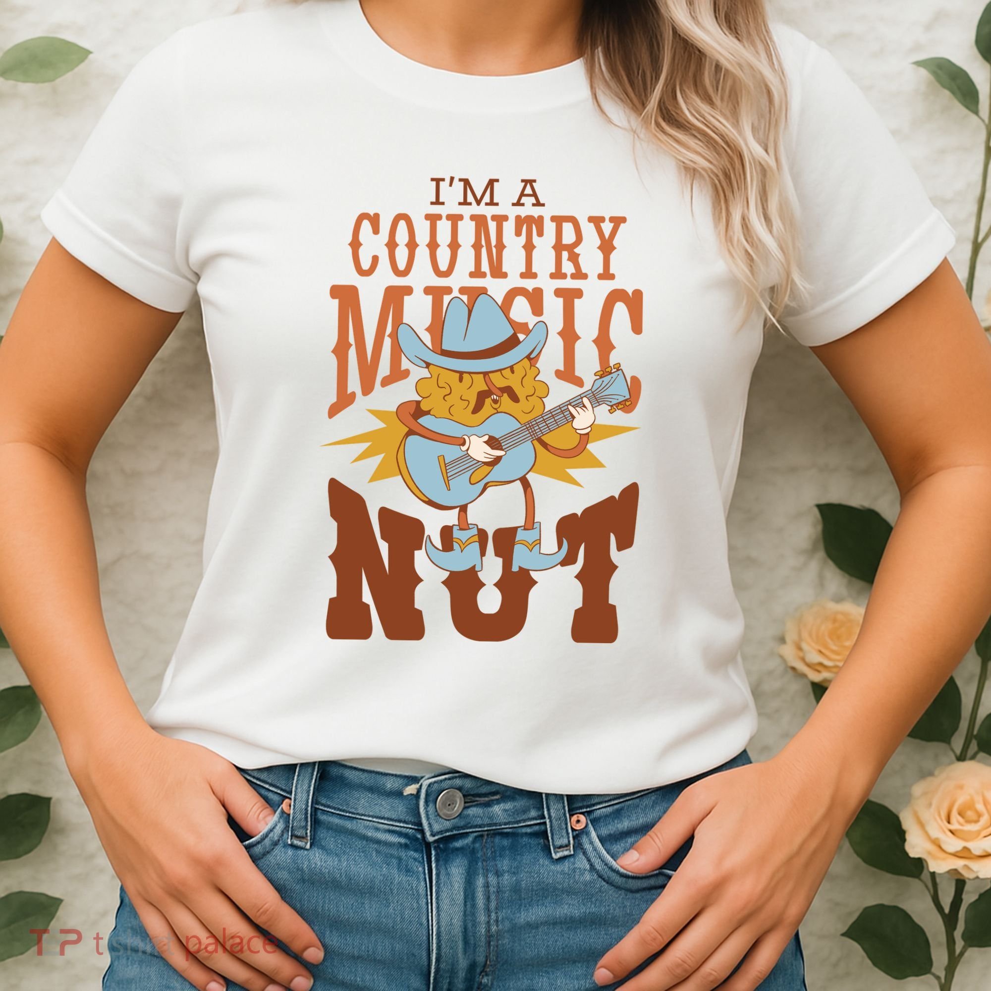 I'm A Country Music Nut Funny Women's T-Shirt