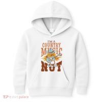 I'm A Country Music Nut Funny Kids Hoodie thumb 0