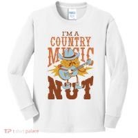 I'm A Country Music Nut Funny Kids Long Sleeve Shirt thumb 0
