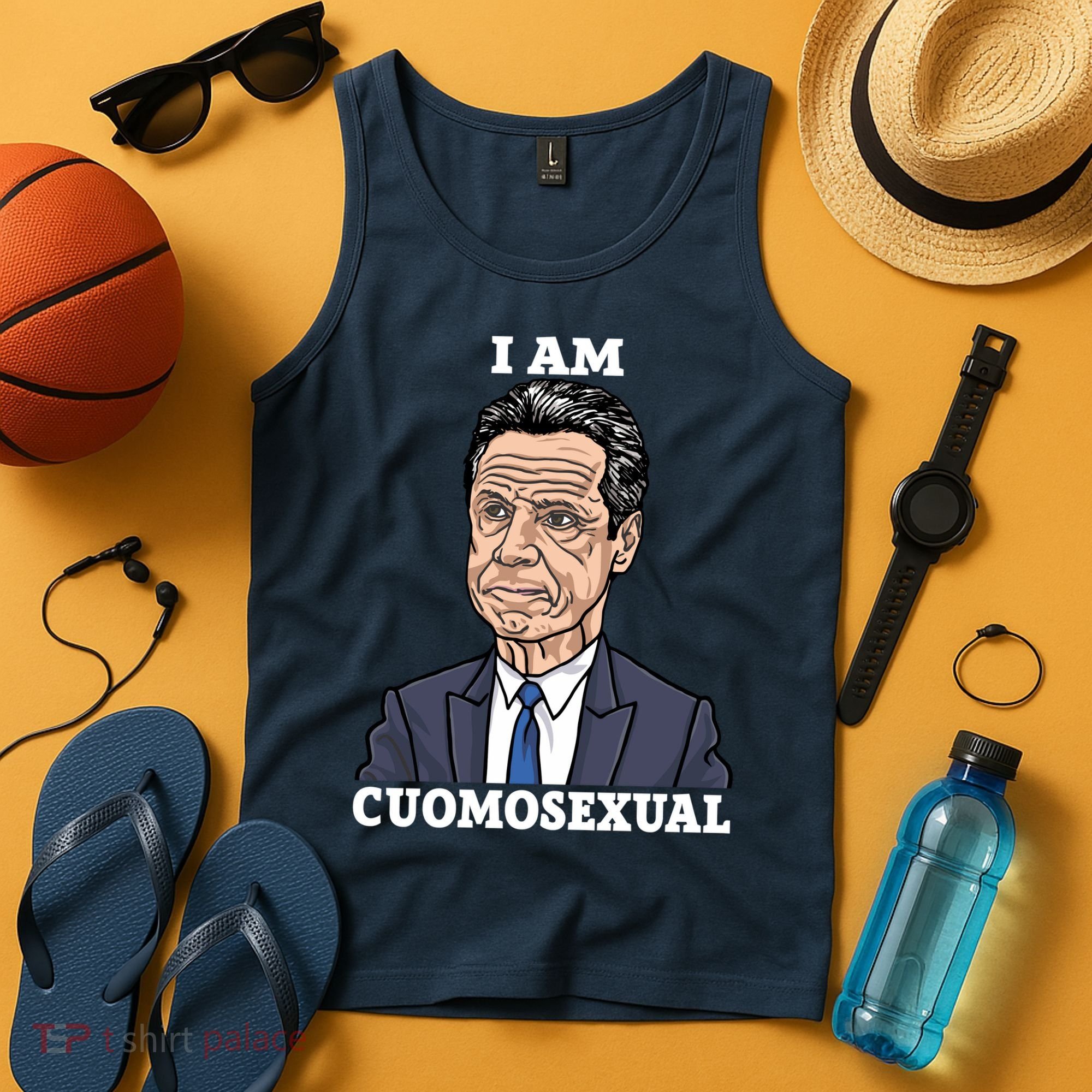 I Am Cumosexual Funny Anti Andrew Cuomo Tank Top