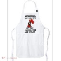I Am Currently Unsupervised Chicken Rooster Funny Apron thumb 0