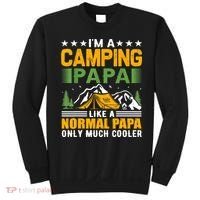 I´m A Camping Papa Like A Normal Papa Only Much Cooler Sweatshirt thumb 0