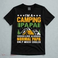 I´m A Camping Papa Like A Normal Papa Only Much Cooler T-Shirt thumb 5