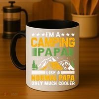 I´m A Camping Papa Like A Normal Papa Only Much Cooler Coffee Mug thumb 4