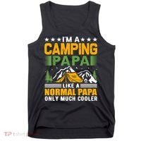 I´m A Camping Papa Like A Normal Papa Only Much Cooler Tank Top thumb 0