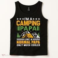I´m A Camping Papa Like A Normal Papa Only Much Cooler Tank Top thumb 2