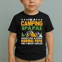 I´m A Camping Papa Like A Normal Papa Only Much Cooler Toddler T-Shirt thumb 2