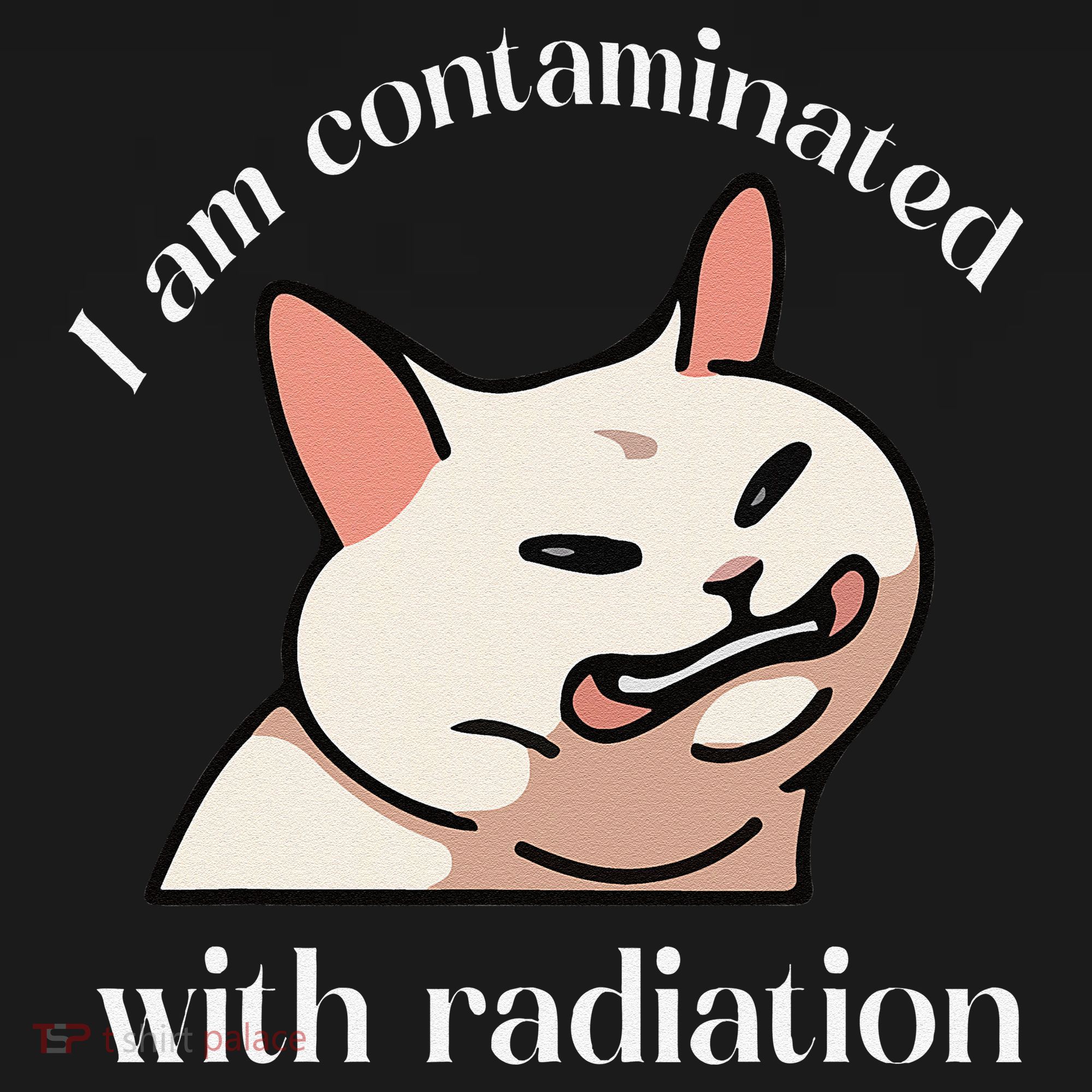 I Am Contaminated With Radiation Funny Cat Dank Odd Meme Ornament