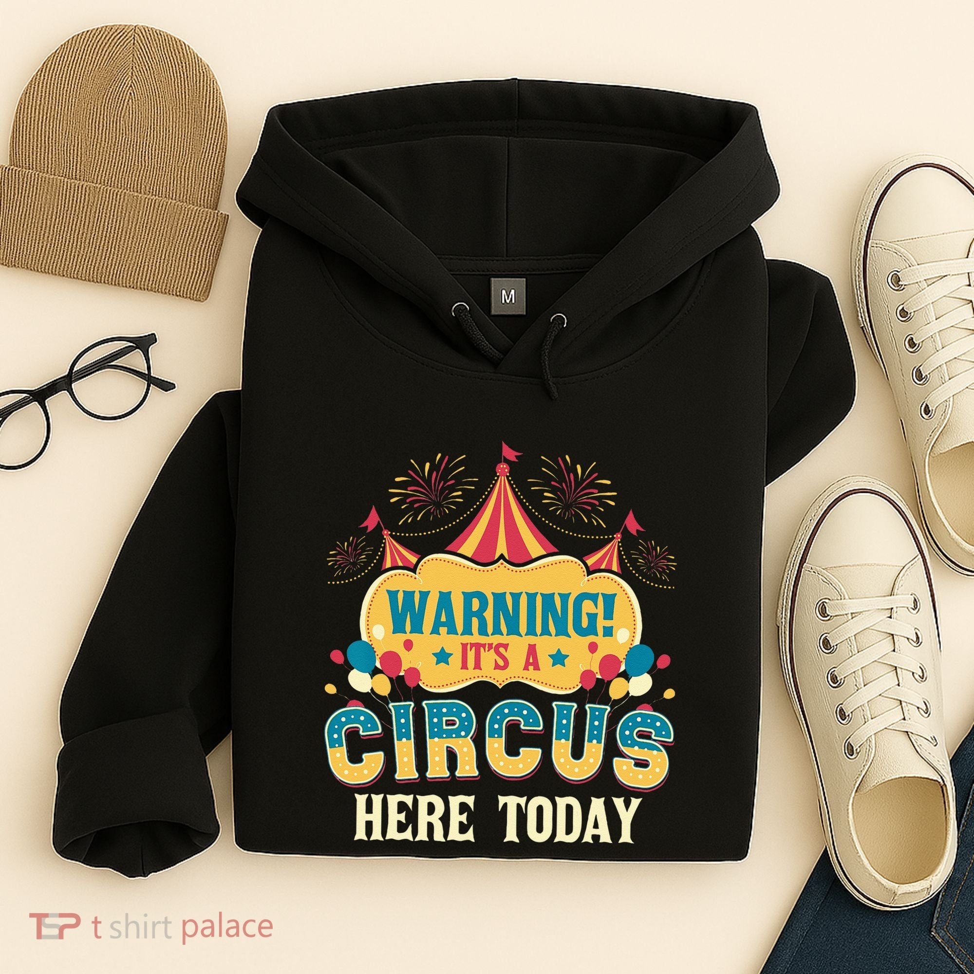 Its A Circus Here Today Circus Birthday Party Costume Hoodie