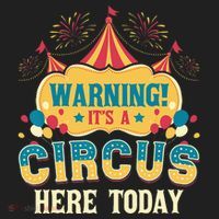 Its A Circus Here Today Circus Birthday Party Costume Beanie thumb 2