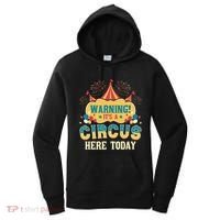 Its A Circus Here Today Circus Birthday Party Costume Women's Hoodie thumb 0