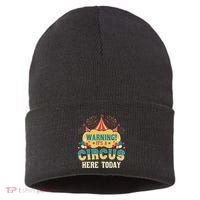 Its A Circus Here Today Circus Birthday Party Costume Sustainable Knit Beanie thumb 0