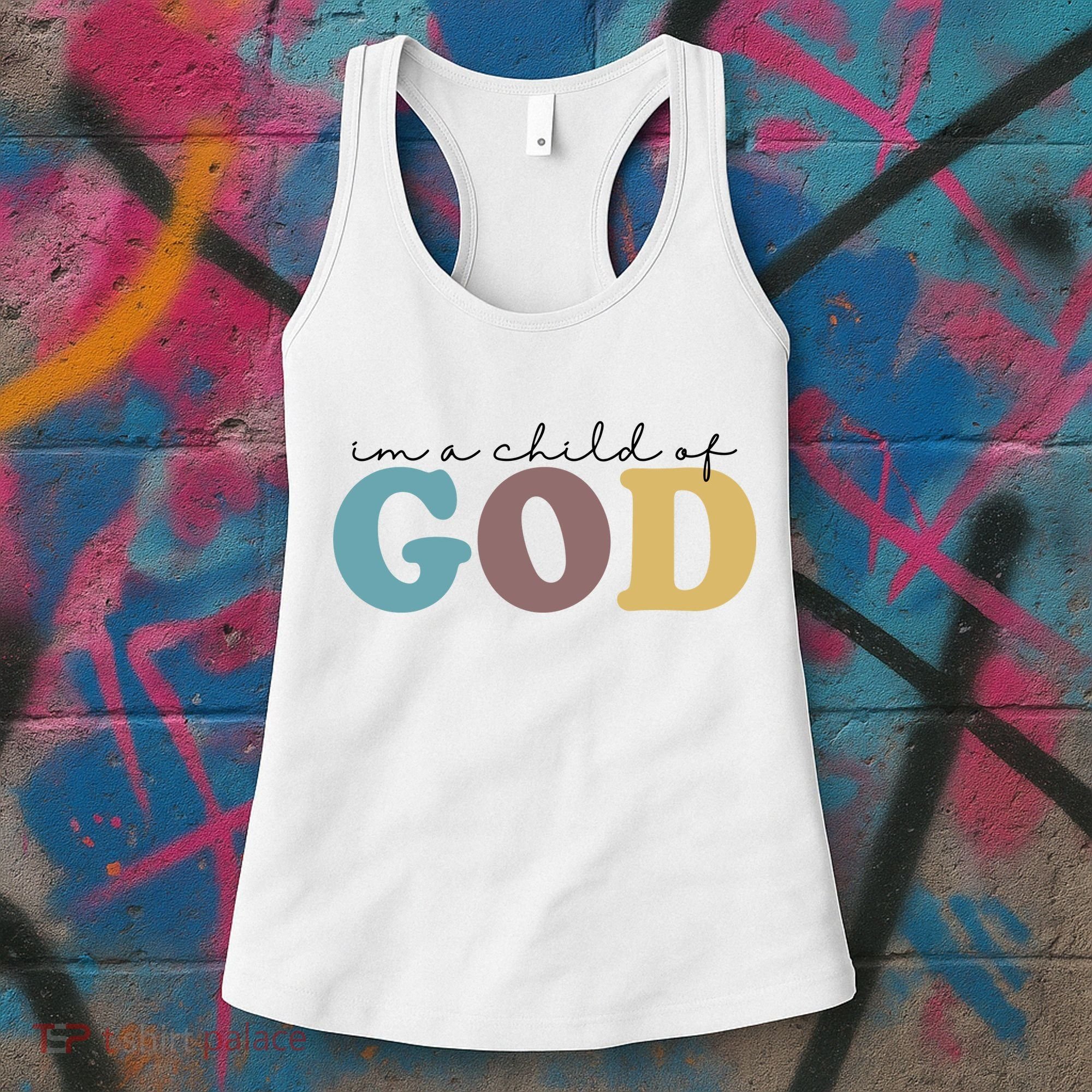 Im A Child Of God Christianity Women's Tank Top