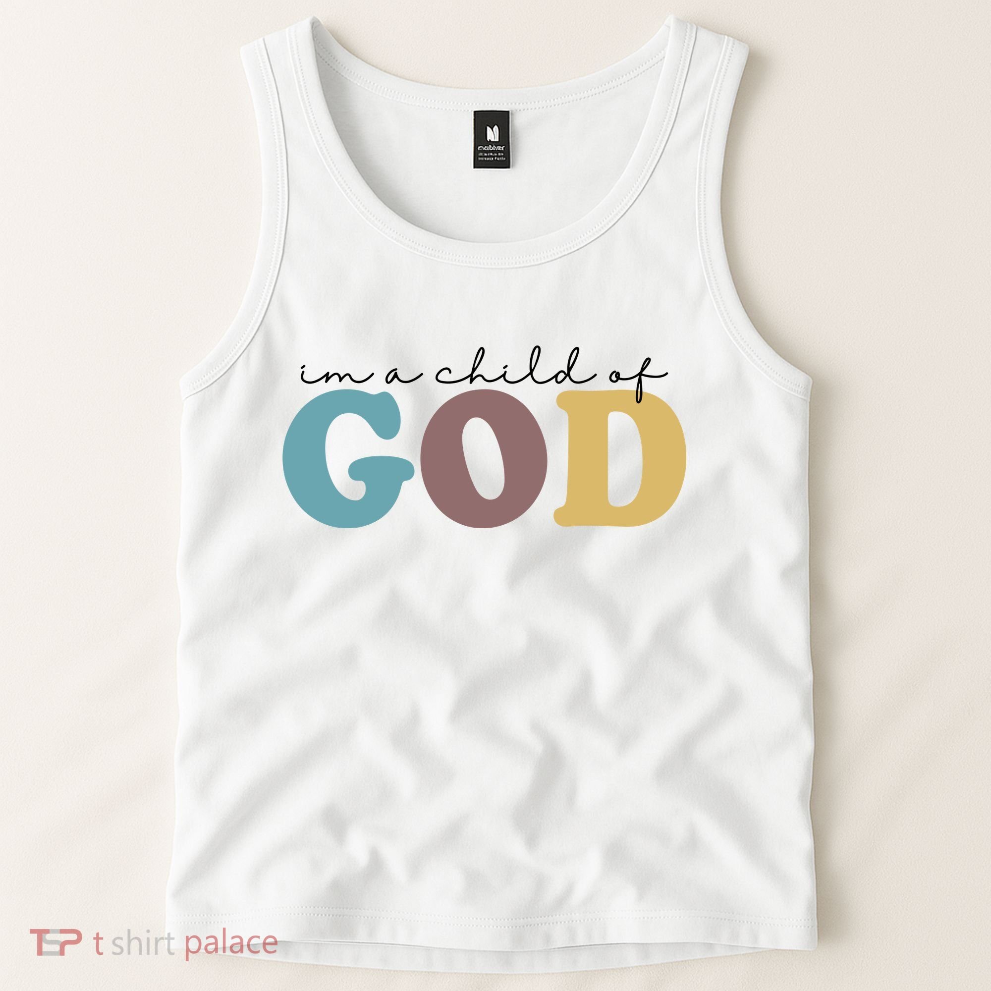 Im A Child Of God Christianity Tank Top