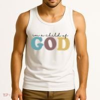 Im A Child Of God Christianity Tank Top thumb 3