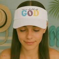 Im A Child Of God Christianity Visor thumb 2