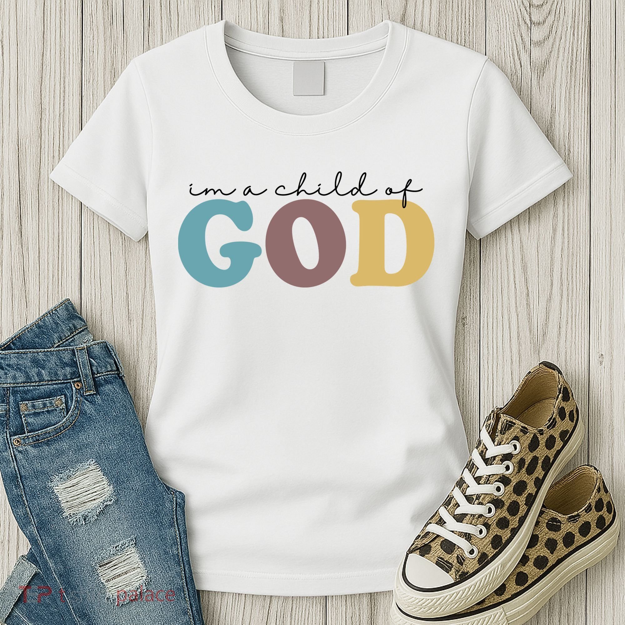 Im A Child Of God Christianity Women's T-Shirt