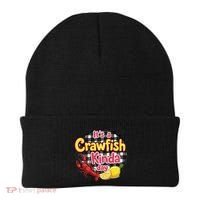 Its A CrawFish Kinda Day Crawfish Funny Louisiana Seafood Beanie thumb 0