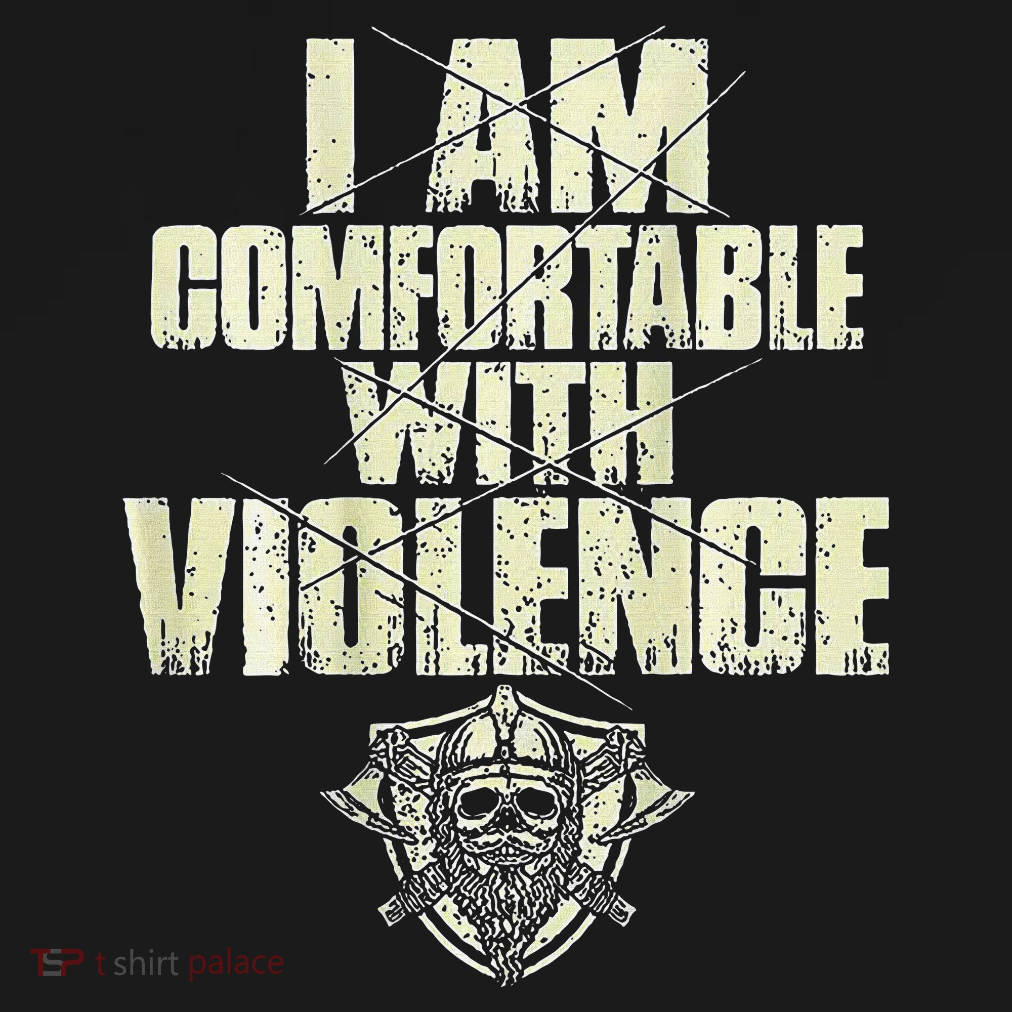 I Am Comfortable With Violence Pajama Set