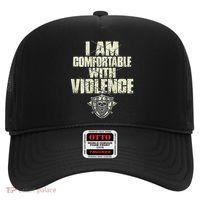 I Am Comfortable With Violence Hat thumb 0