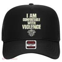 I Am Comfortable With Violence Hat thumb 0