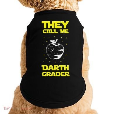 I Am Darth Grader Sci Fi Space Doggie Tank