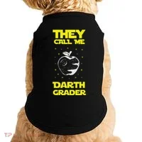 I Am Darth Grader Sci Fi Space Doggie Tank thumb 0