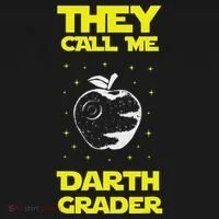 I Am Darth Grader Sci Fi Space Doggie Tank thumb 4